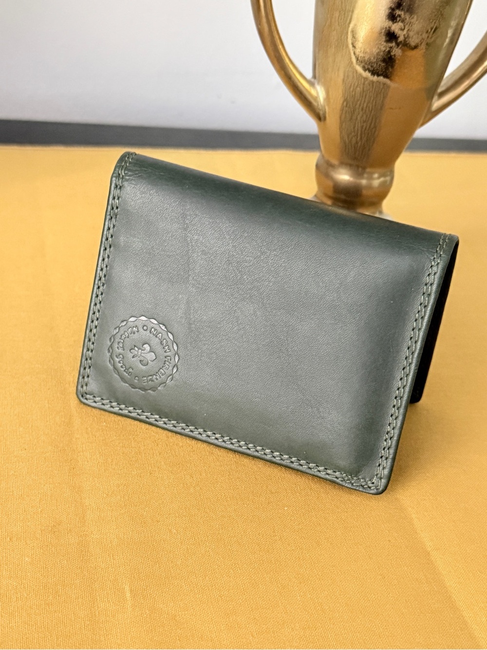 Unisex Nash Firenze Green Wallet
